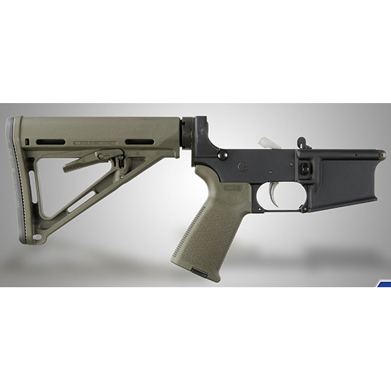 AM AR15 LOWER RECEIVER COMPLETE MAGPUL OD GRN
