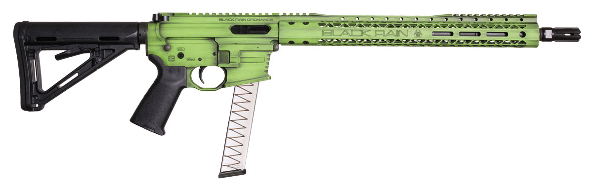BR SPEC+ FALLOUT PCW 9MM 16" ZOMBIE GREEN