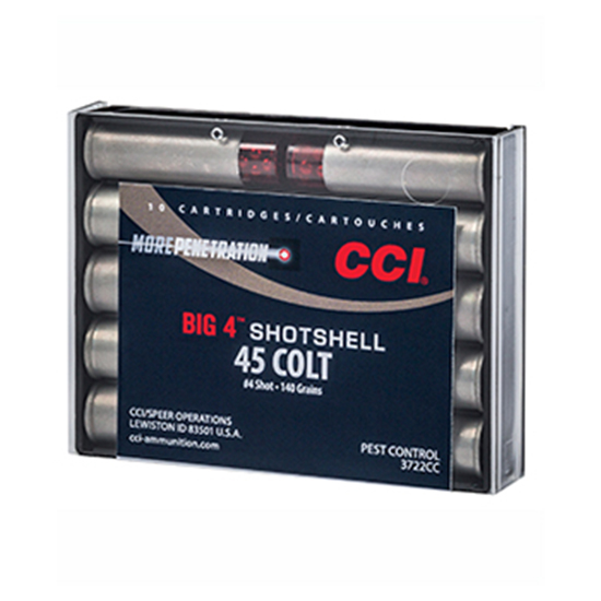 CCI 45 COLT SHOTSHELL #4 10/20