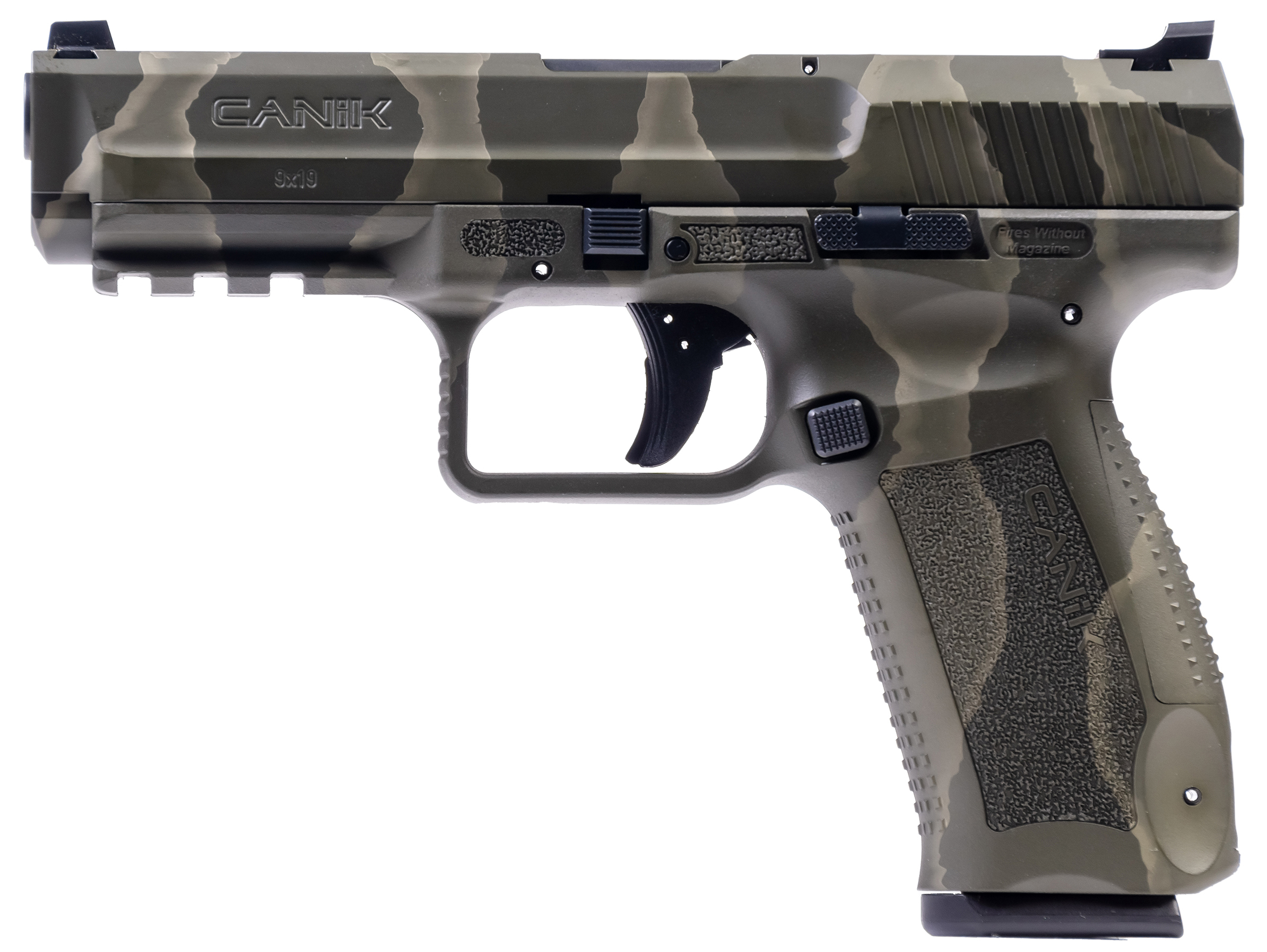 CENT CANIK TP9SF 9MM 4.46" REPTILE GREEN 18RD