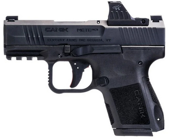 CENT CANIK METE MC9 9MM BLK W/MO1 3.18" 12/15RD