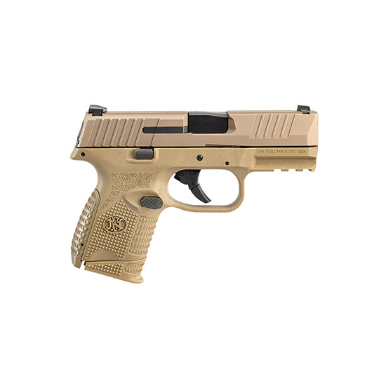 FN 509C COMPACT 9MM 3.7" FDE 12RD 15RD