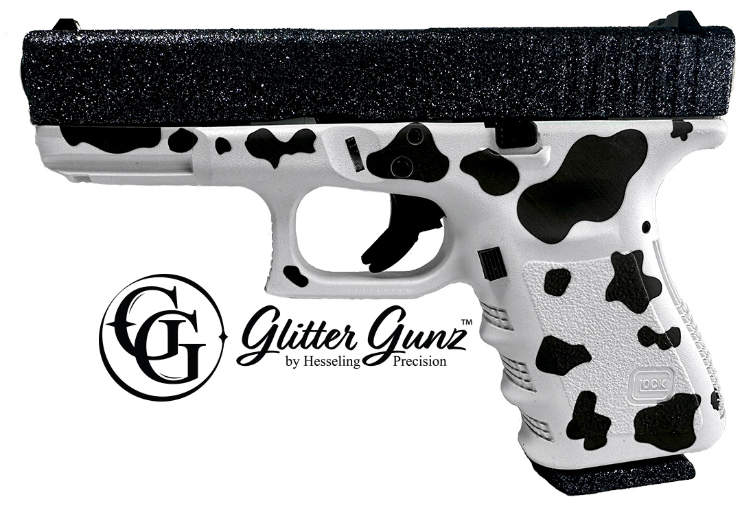 GLOCK 23 40SW TACTICAL COW GLITTER GUNZ
