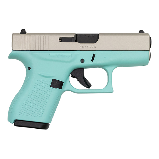  Glock 42 380ACP Robin Egg Blue SATIN 3.25" 6RD UI4250201RESA-img-0