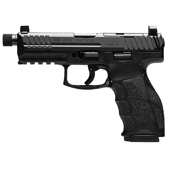 HK VP9 TACTICAL OR 9MM 4.7" NS BLK 3 10RD