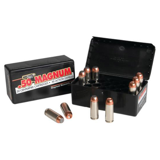 Magnum Research Ammo 50AE 300GR JHP Hornady XTP 20RD DEP50HPXTP300-img-0