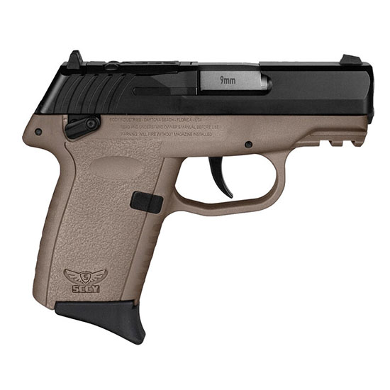 SCCY CPX-1 9MM FDE BLK RED DOT READY 10RD