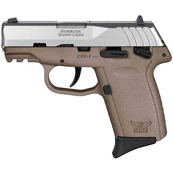 SCCY CPX-1 9MM FDE SS 10RD