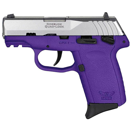 SCCY CPX-1 9MM PURPLE SS 10RD