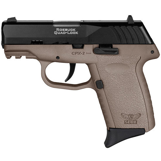 SCCY CPX-2 9MM FDE BLK NMS 10RD