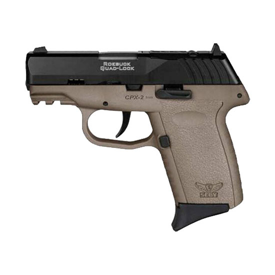 SCCY CPX-2 9MM FDE BLK NMS RED DOT READY 10RD