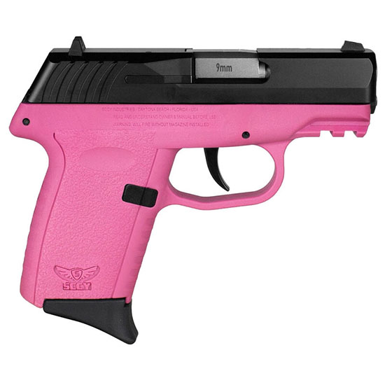 SCCY CPX-2 9MM PINK BLK NMS 10RD