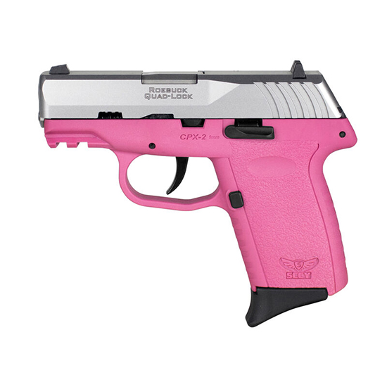 SCCY CPX-2 9MM PINK SS NMS 10RD