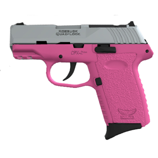 SCCY CPX-2 9MM PINK SS NMS RED DOT READY 10RD
