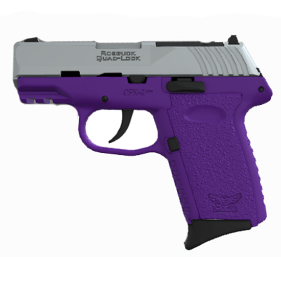 SCCY CPX-2 9MM PURPLE SS NMS RED DOT READY 10RD
