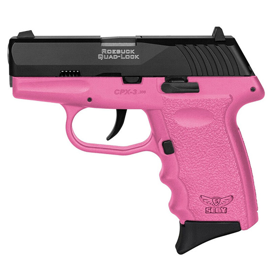 SCCY CPX-3 380ACP PINK BLK NMS 2 10RD