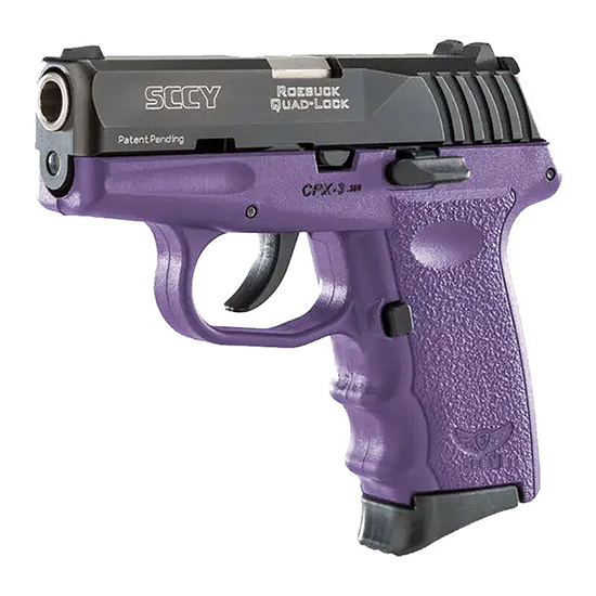 SCCY CPX-3 380ACP PURPLE BLK NMS 2 10RD
