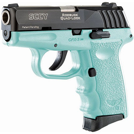 SCCY CPX-3 380ACP BLUE BLK NMS 2 10RD