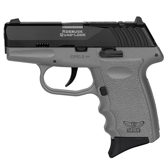 SCCY CPX-3 380ACP GRAY BLK NMS RED DOT READY