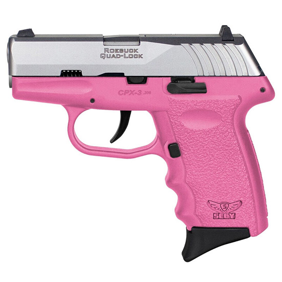 SCCY CPX-3 380ACP PINK SS NMS 2 10RD