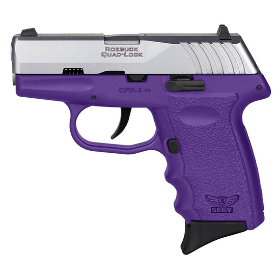 SCCY CPX-3 380ACP PURPLE SS NMS 2 10RD