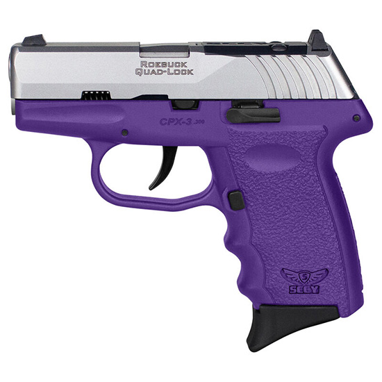 SCCY CPX-3 380ACP PURPLE SS NMS RED DOT READY