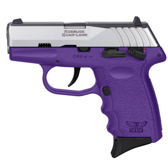 SCCY CPX-4 380ACP PURPLE SS 2 10RD