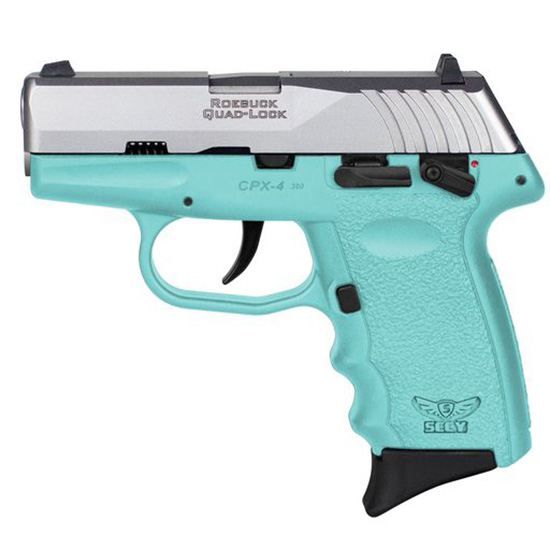 SCCY CPX-4 380ACP BLUE SS 2 10RD