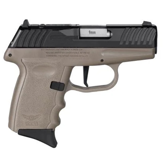 SCCY DVG-1 9MM FDE BLK NMS RED DOT READY 10RD