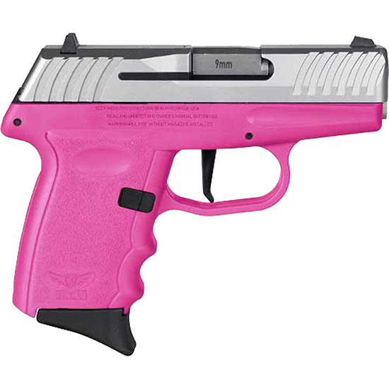 SCCY DVG-1 9MM PINK SS NMS 10RD