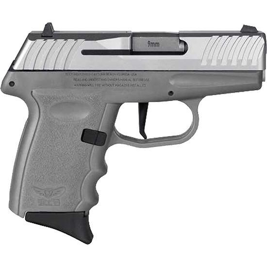 SCCY DVG-1 9MM GRAY SS NMS 10RD