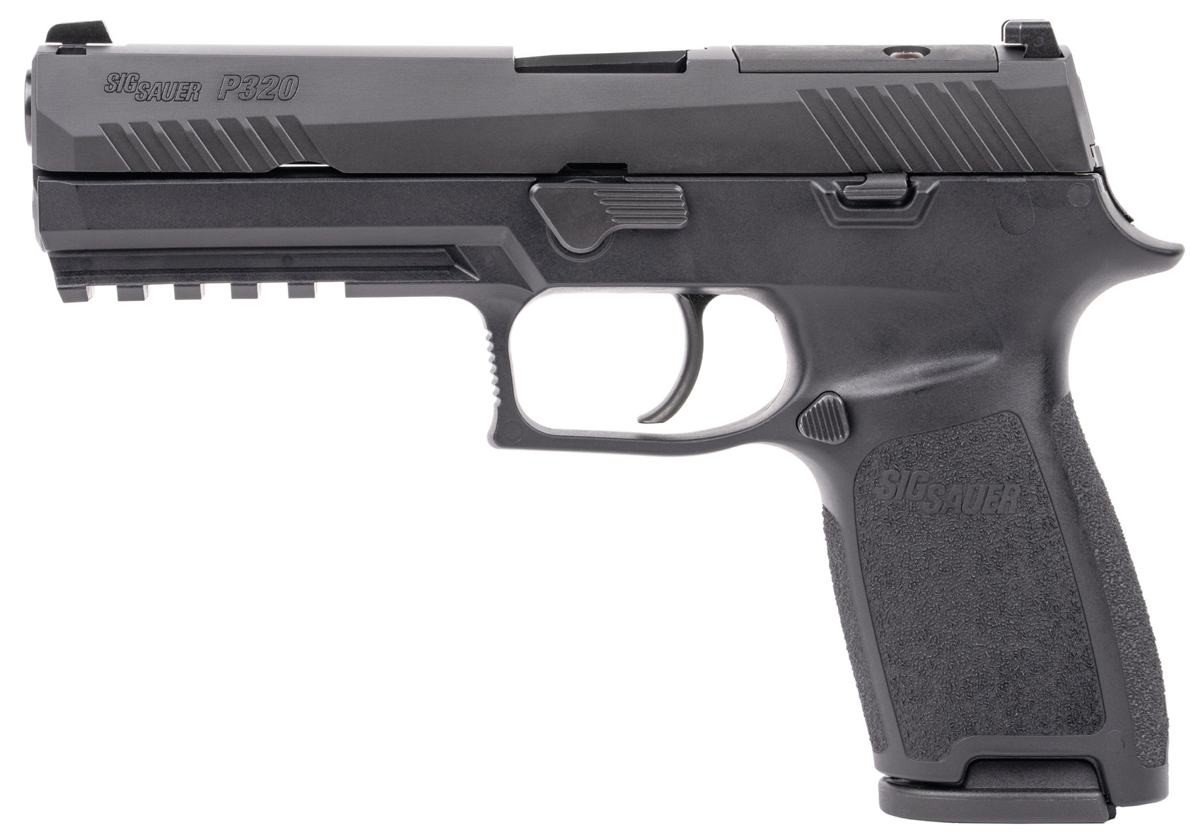 SIG P320 FULL SIZE 9MM BLK 4.7" SIGLITE OR 17RD
