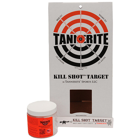 TANN KILL SHOT TARGET BULLSEYE TARGET & 1/2 ET
