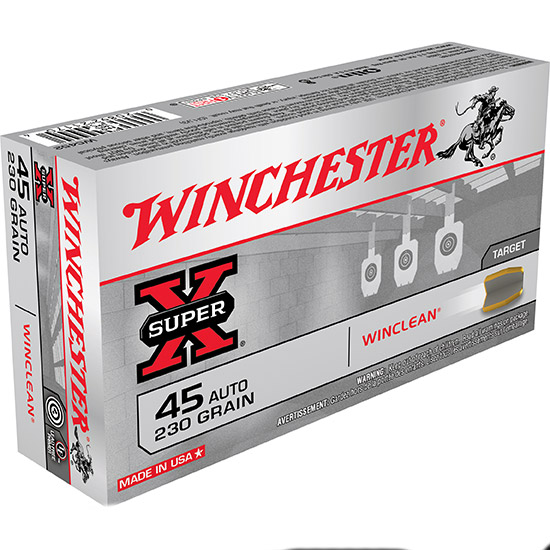 WIN WINCLEAN 45ACP 230GR 50/10